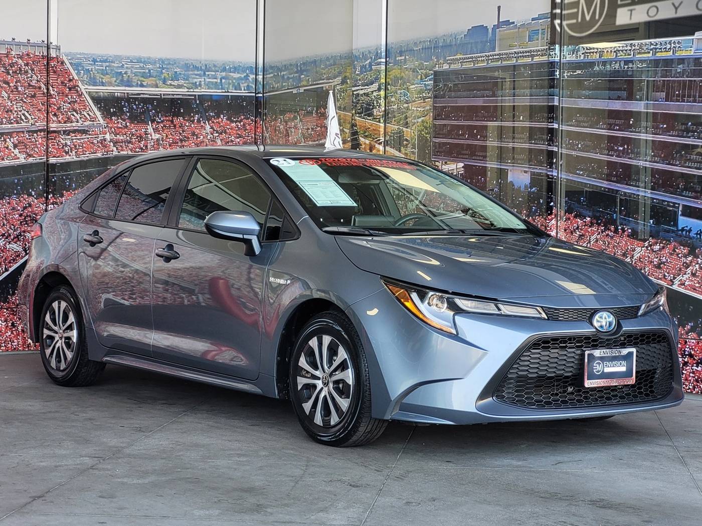 2021 Toyota Corolla Hybrid LE — Sedan — 105,886 mi — Milpitas, CA