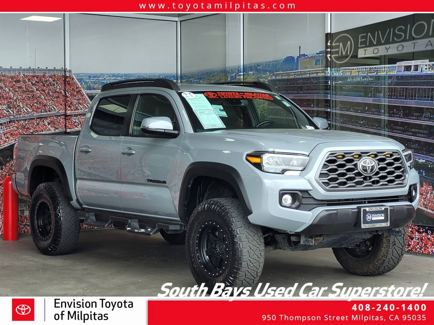 2021 Toyota Tacoma TRD Off Road — Pickup Truck — 57,722 mi — Milpitas, CA