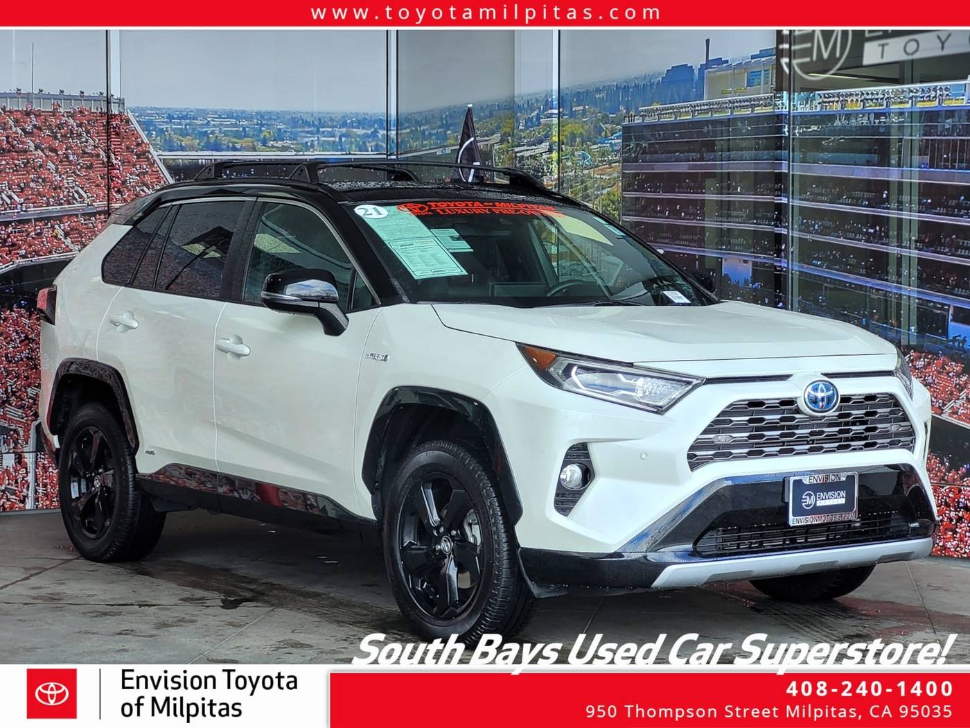 2021 Toyota RAV4 Hybrid XSE — SUV — 75,974 mi — Milpitas, CA