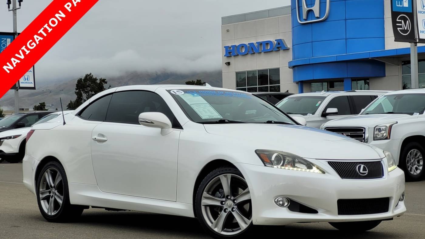 2015 Lexus IS IS 250C — Convertible — 75,483 mi — Milpitas, CA