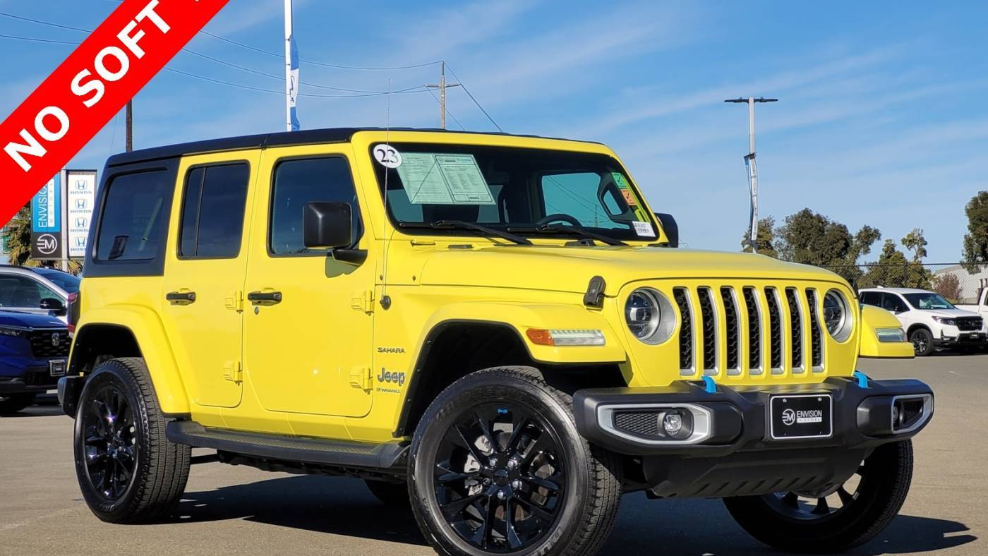 2023 Jeep Wrangler Sahara 4xe — SUV — 13,836 mi — Milpitas, CA