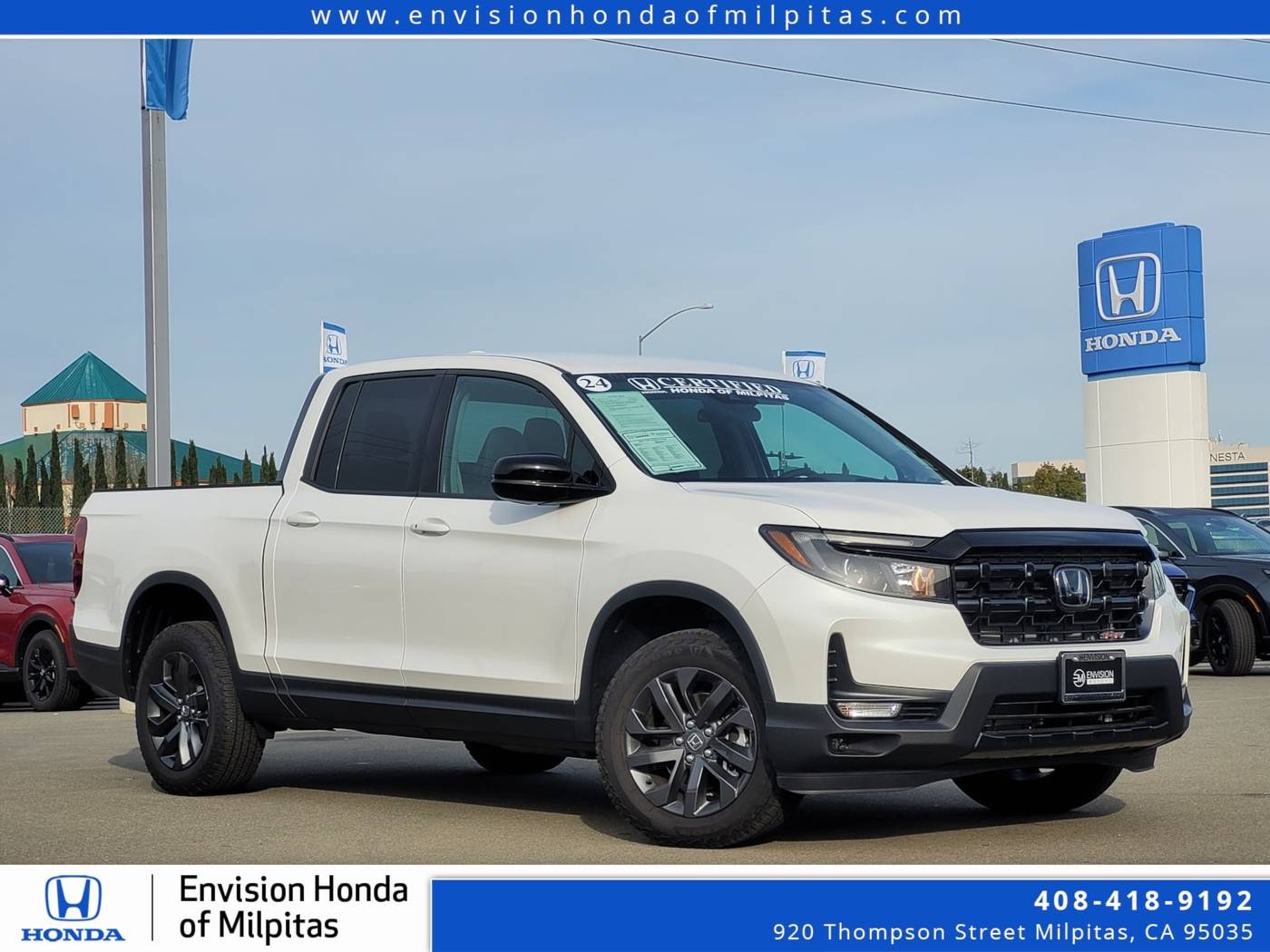2024 Honda Ridgeline Sport — Pickup Truck — 2,716 mi — Milpitas, CA
