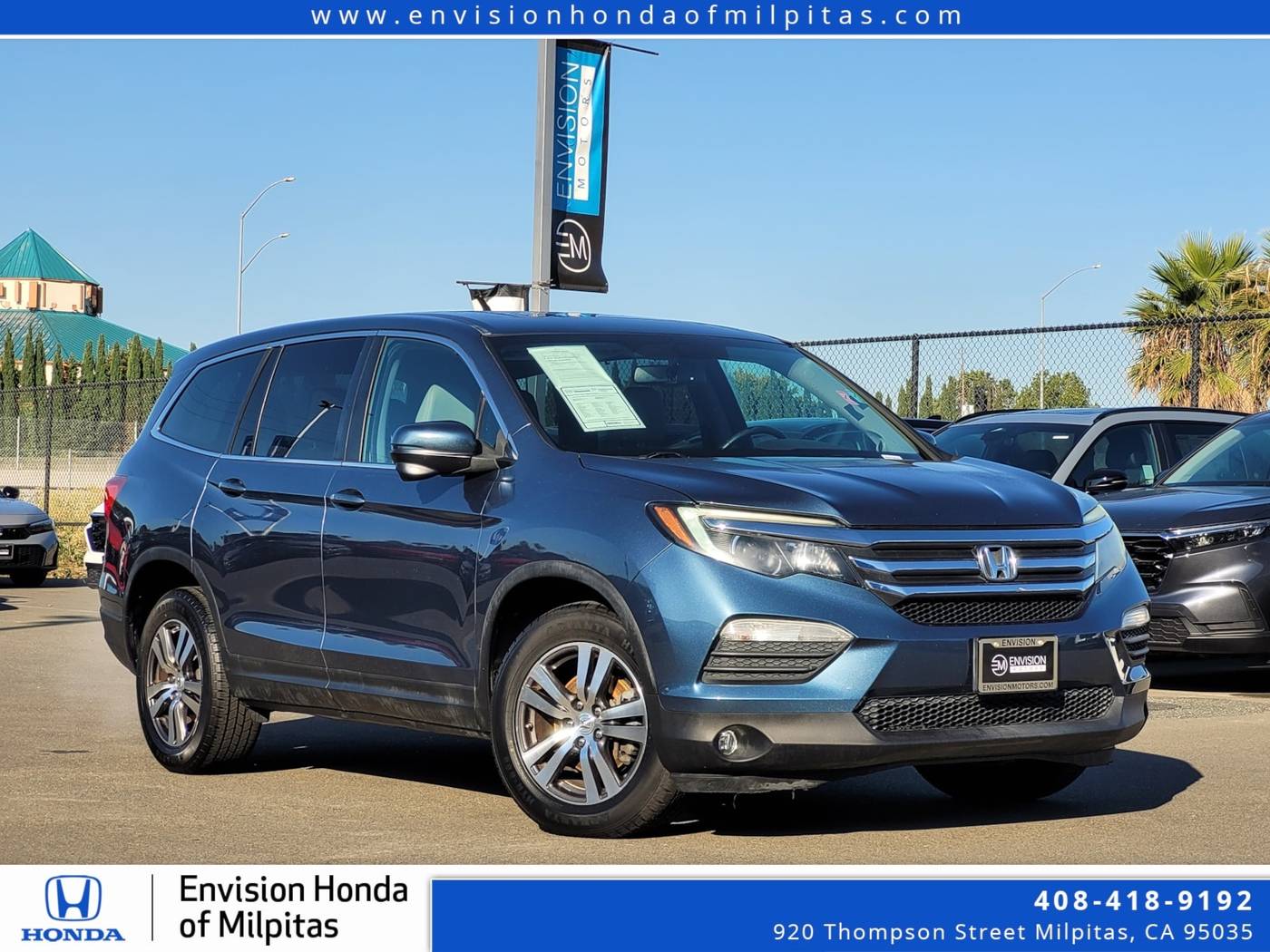 2016 Honda Pilot EX-L — SUV — 102,654 mi — Milpitas, CA