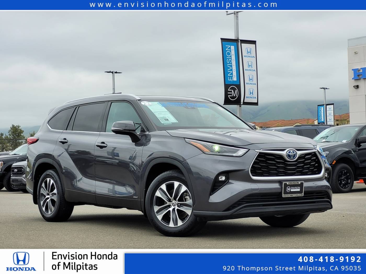 2022 Toyota Highlander Hybrid XLE — SUV — 89,826 mi — Milpitas, CA