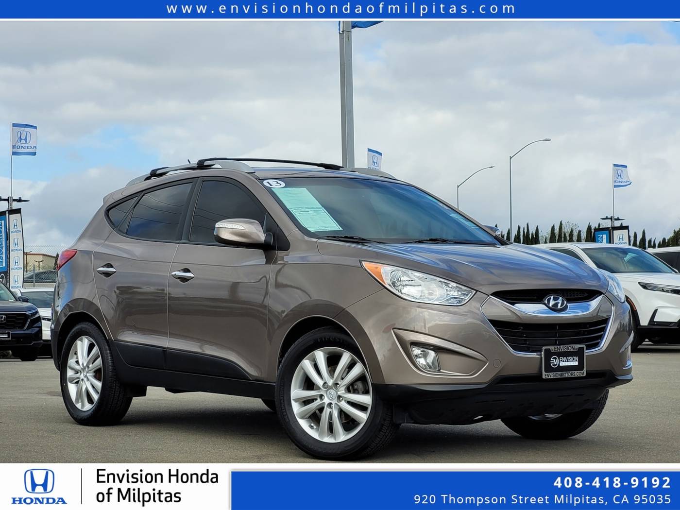 2013 Hyundai Tucson Limited — SUV — 71,361 mi — Milpitas, CA