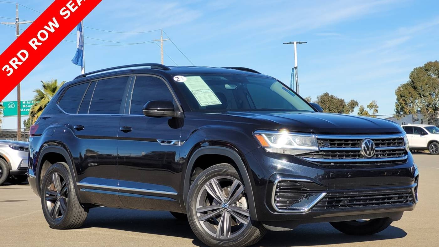 2021 Volkswagen Atlas SE with Technology R-Line — SUV — 35,397 mi — Milpitas, CA