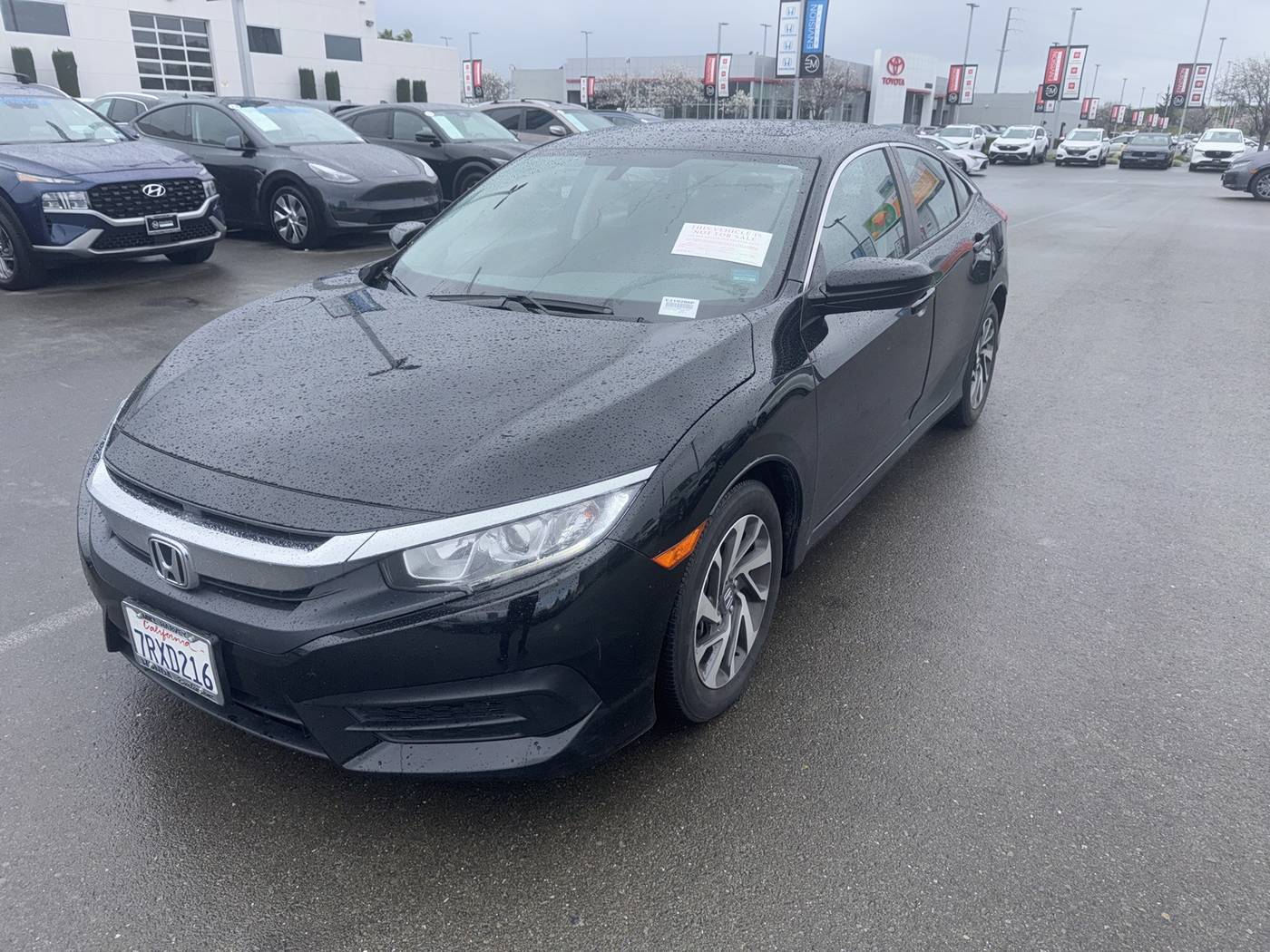 2016 Honda Civic EX — Sedan — 35,142 mi — Milpitas, CA