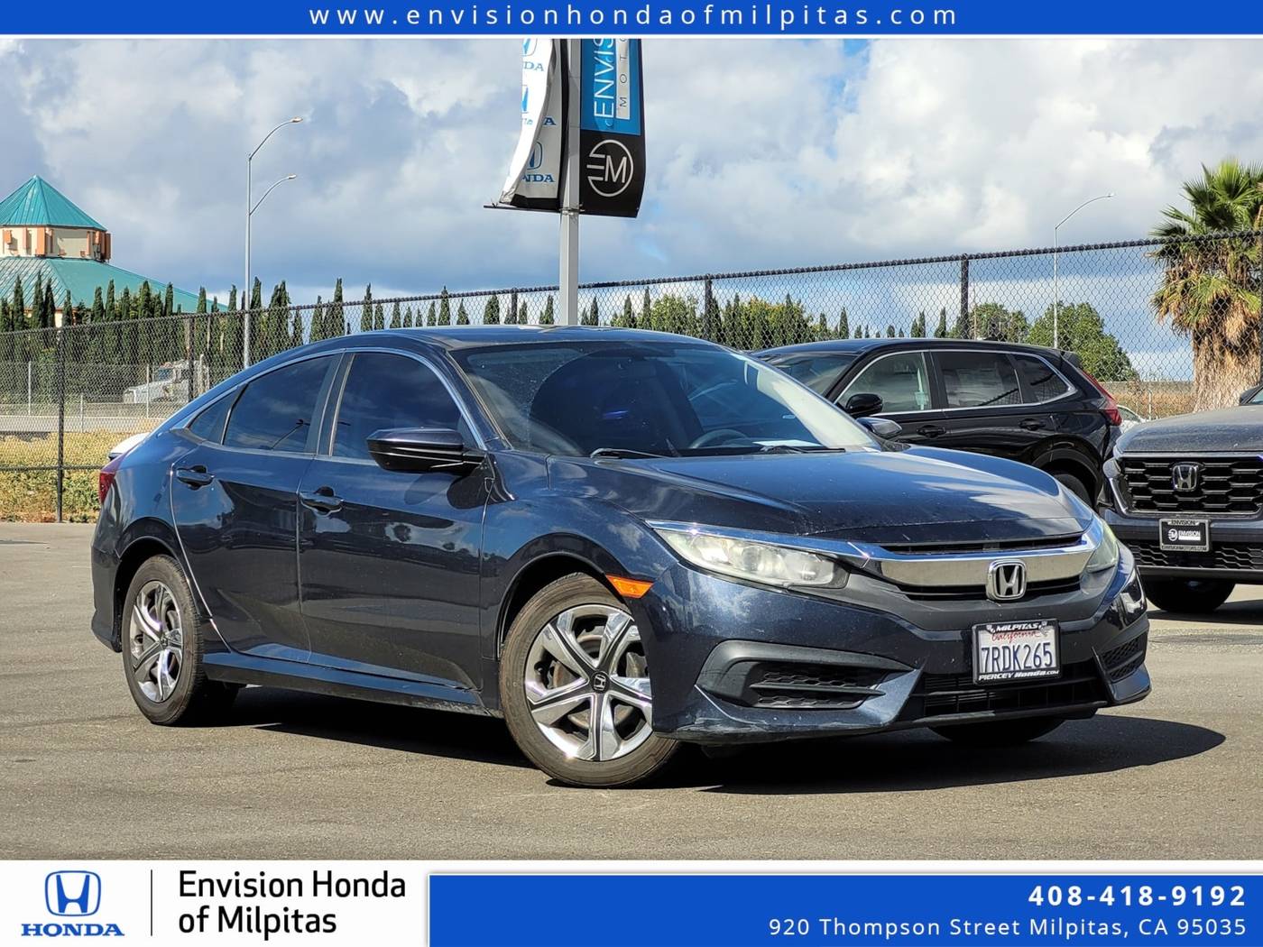 2016 Honda Civic LX — Sedan — 164,790 mi — Milpitas, CA