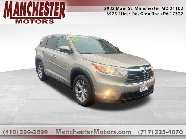 2015 Toyota Highlander XLE — SUV — 93,857 mi — Manchester, MD
