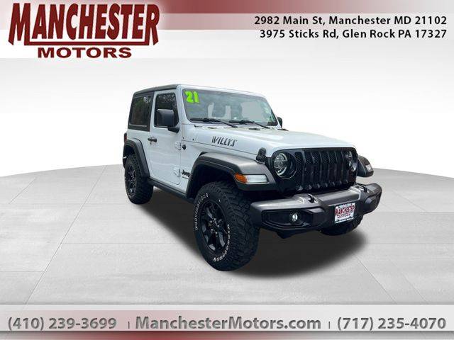 2021 Jeep Wrangler Willys — SUV — 36,804 mi — Manchester, MD