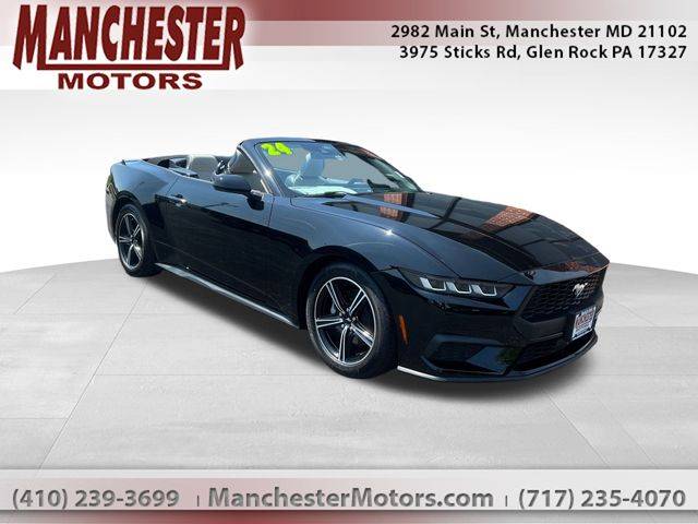 2024 Ford Mustang EcoBoost Premium — Convertible — 12,329 mi — Manchester, MD
