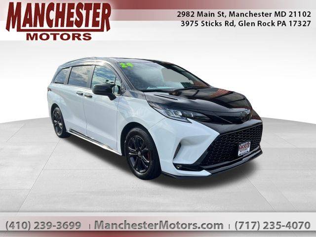 2024 Toyota Sienna XSE — Minivan — 25,077 mi — Manchester, MD