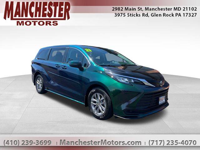 2021 Toyota Sienna LE — Minivan — 32,864 mi — Manchester, MD