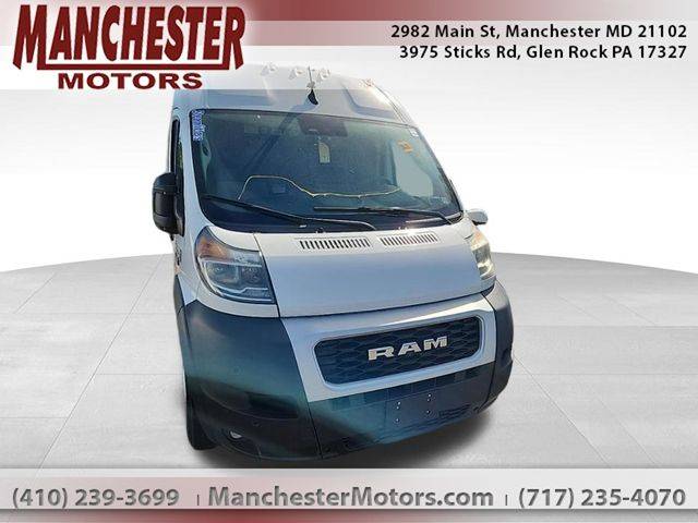2022 Ram ProMaster Cargo Van 2500 — Cargo Van — 23,267 mi — Manchester, MD
