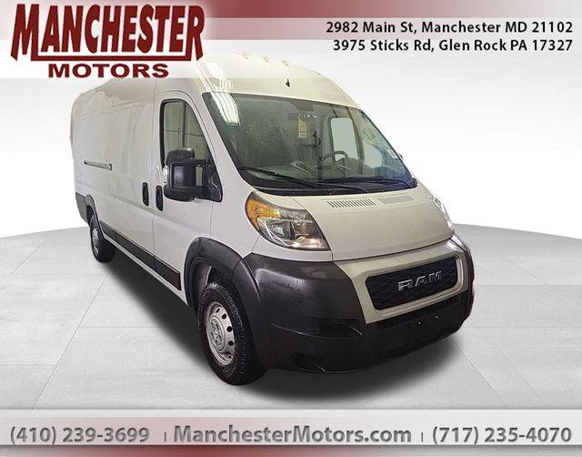 2021 Ram ProMaster Cargo Van 3500 — Cargo Van — 83,489 mi — Manchester, MD