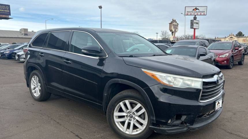 2016 Toyota Highlander LE V6 — SUV — 74,583 mi — Colorado Springs, CO