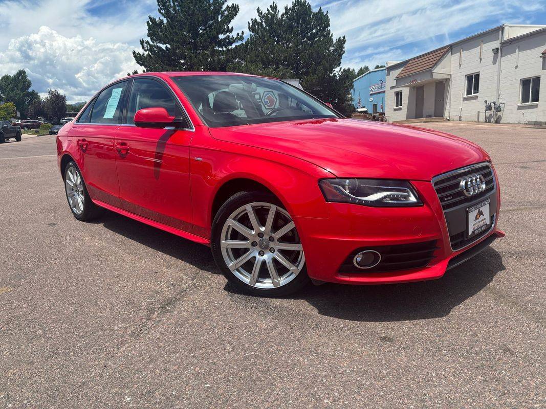 2012 Audi A4 Premium Plus — Sedan — 70,130 mi — Colorado Springs, CO