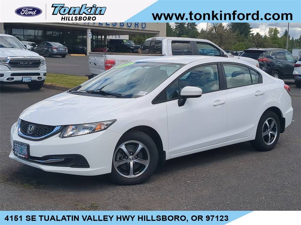 2015 Honda Civic SE — Sedan — 72,425 mi — Hillsboro, OR