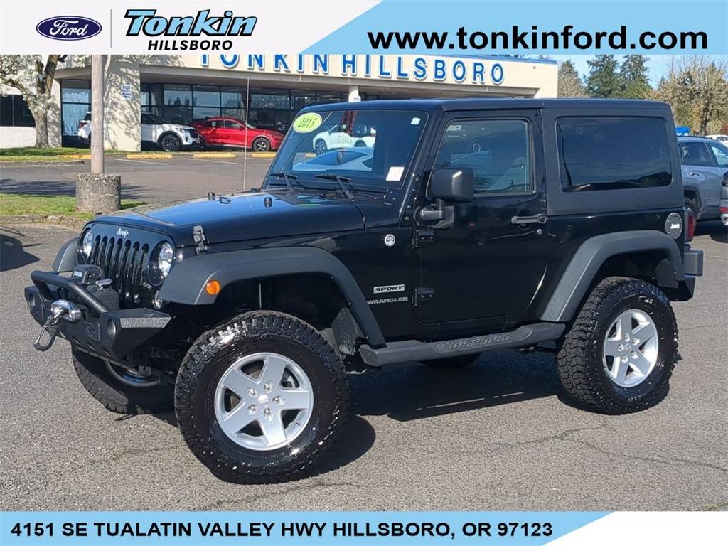 2015 Jeep Wrangler Sport — SUV — 50,655 mi — Hillsboro, OR