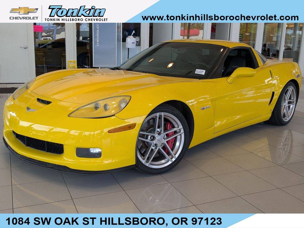 2007 Chevrolet Corvette Z06 — Coupe — 61,633 mi — Hillsboro, OR