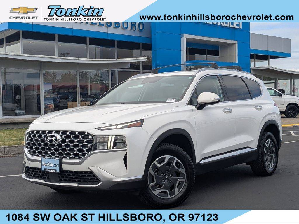 2021 Hyundai Santa Fe Hybrid Blue — SUV — 107,966 mi — Hillsboro, OR