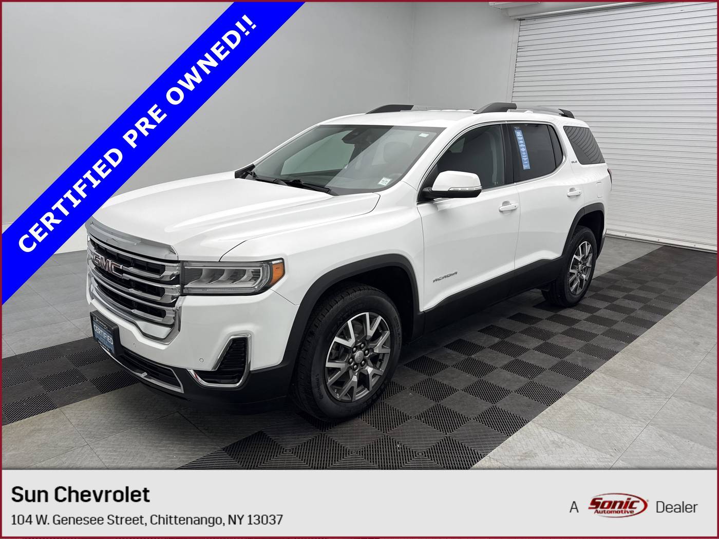 2022 GMC Acadia SLE — SUV — 20,243 mi — Chittenango, NY
