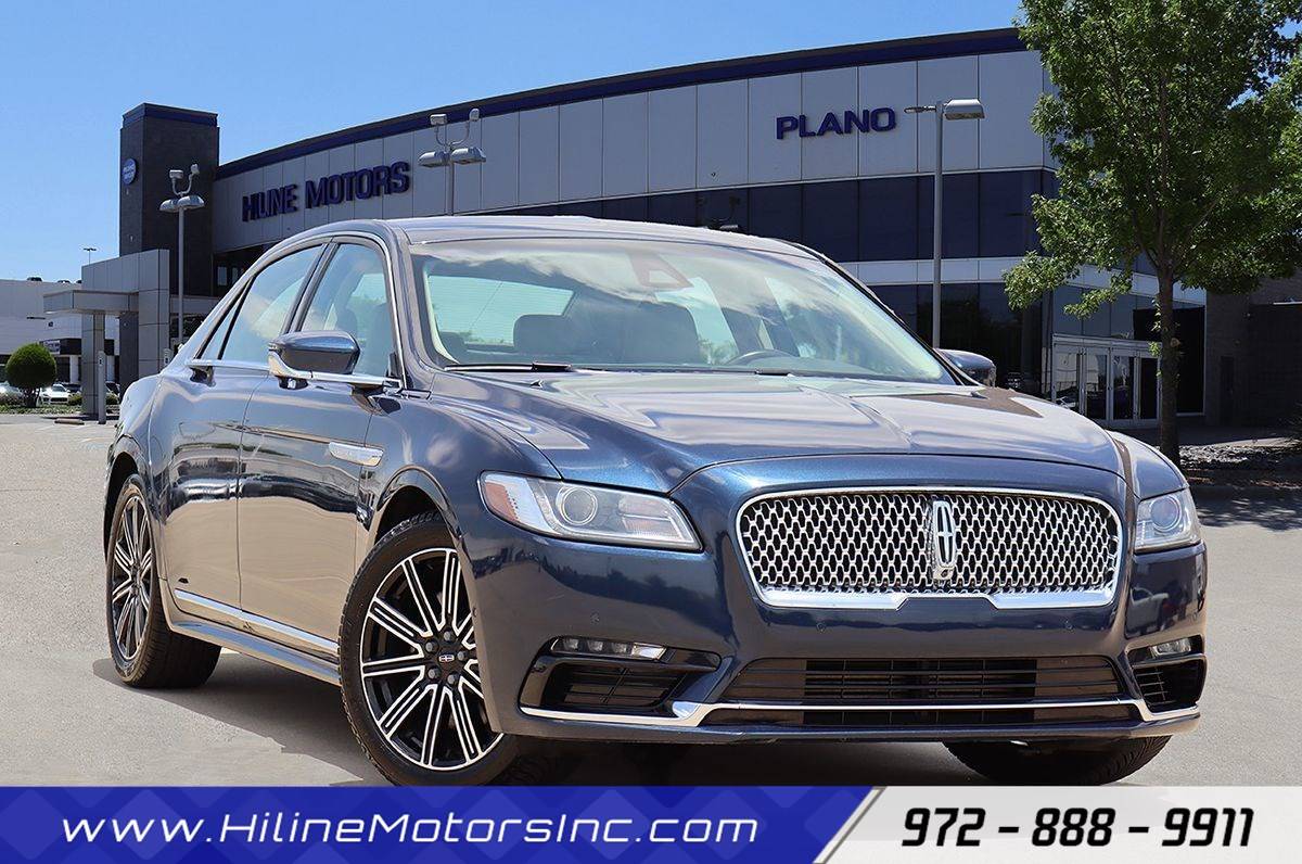2017 Lincoln Continental Reserve — Sedan — 63,542 mi — Plano, TX
