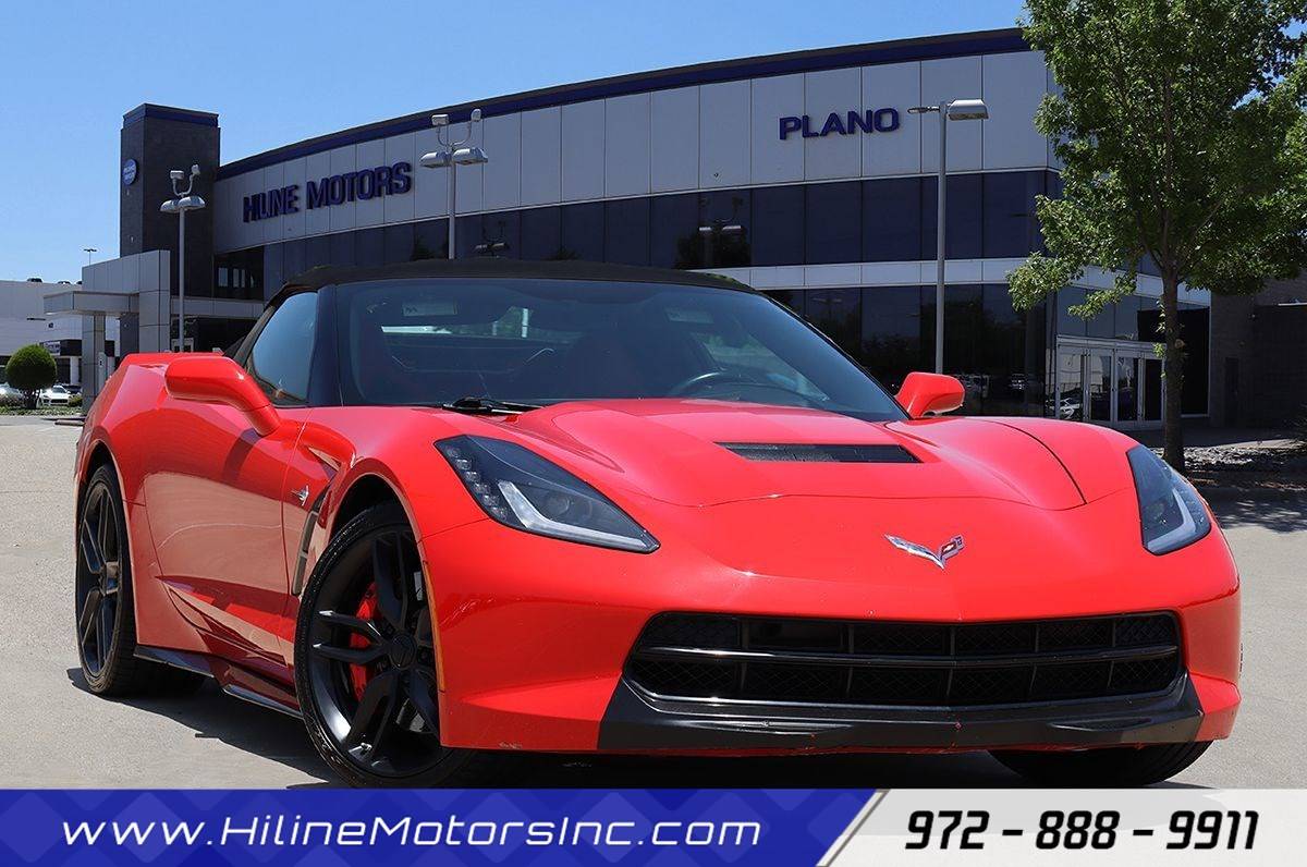 2014 Chevrolet Corvette Z51 2LT — Convertible — 68,382 mi — Plano, TX