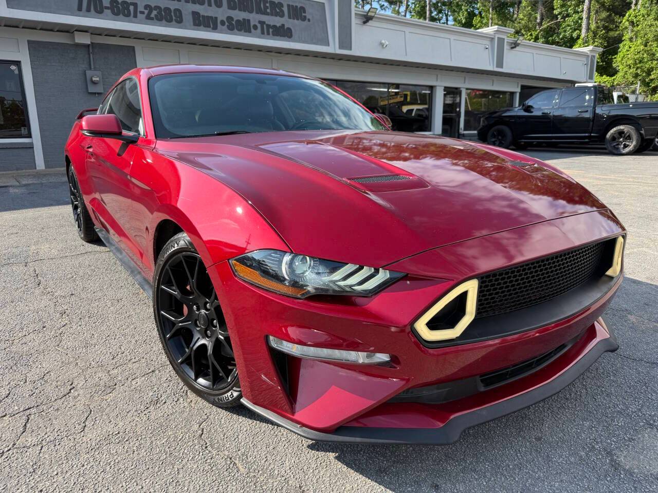 2018 Ford Mustang EcoBoost Premium — Coupe — 124,024 mi — Snellville, GA