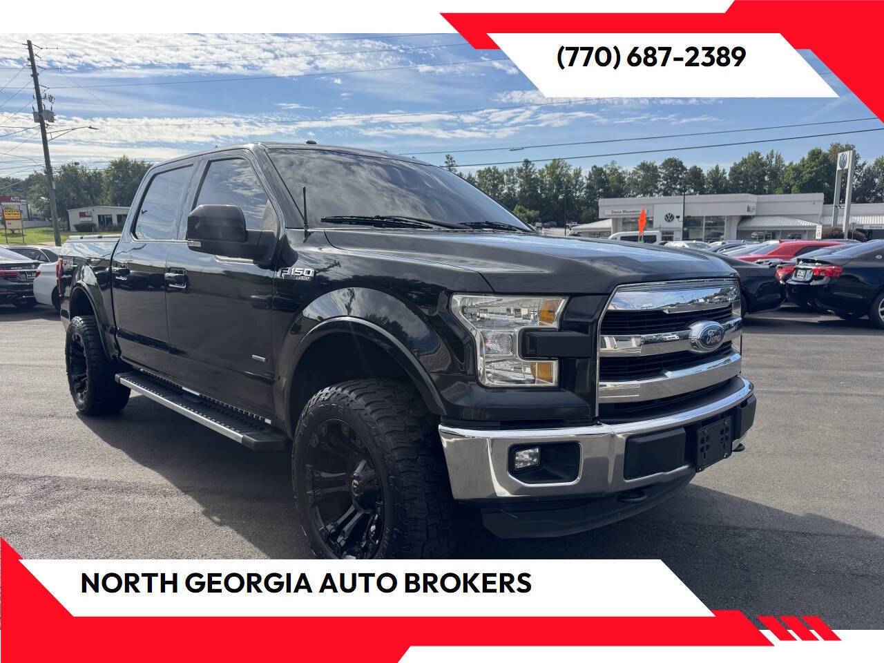 2015 Ford F-150 Lariat — Pickup Truck — 188,449 mi — Snellville, GA