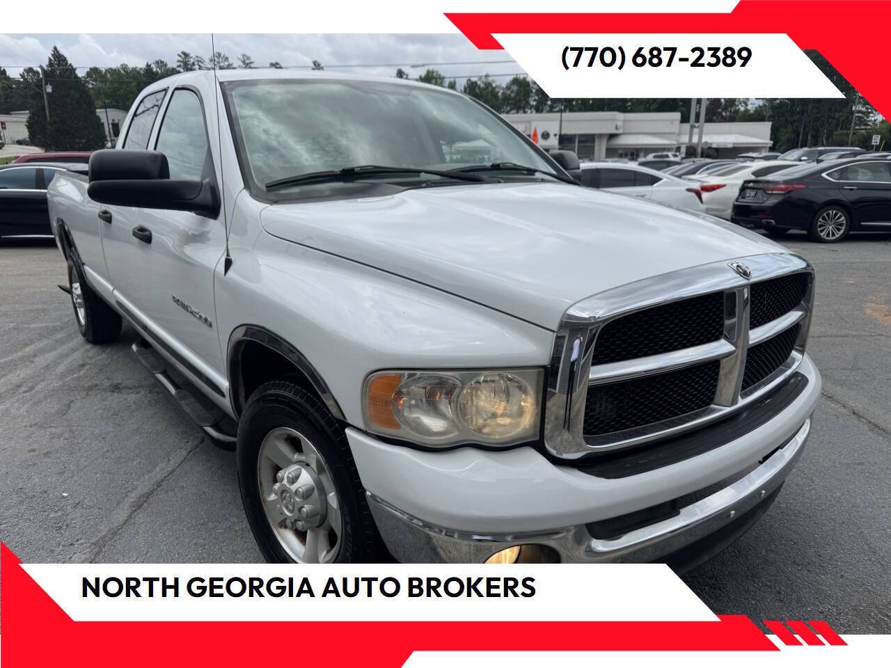 2003 Dodge Ram 2500 SLT — Pickup Truck — 163,437 mi — Snellville, GA
