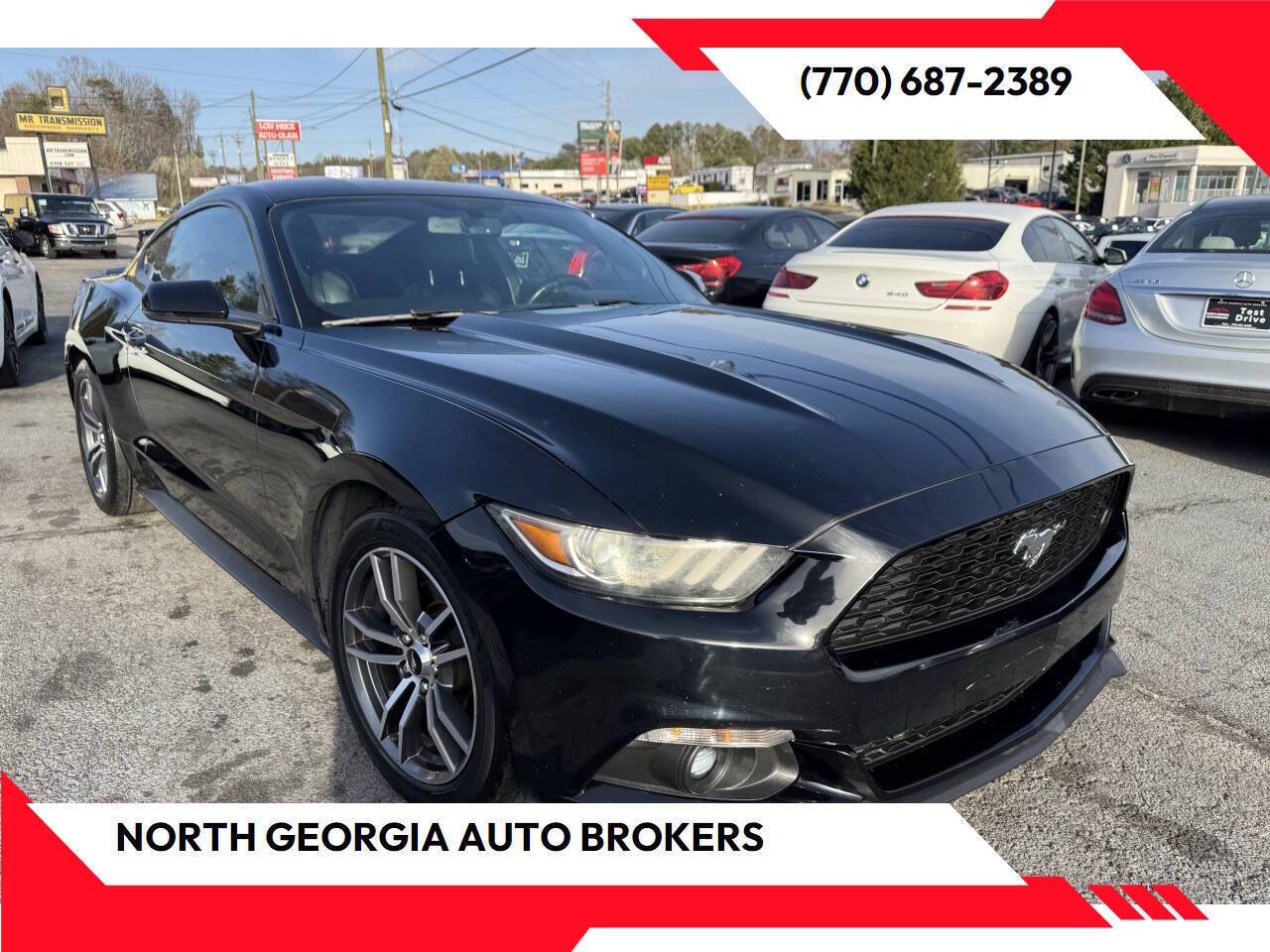 2016 Ford Mustang EcoBoost Premium — Coupe — 100,764 mi — Snellville, GA