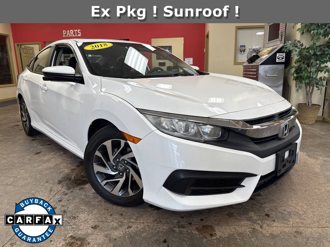 2018 Honda Civic EX — Sedan — 103,144 mi — Batavia, NY