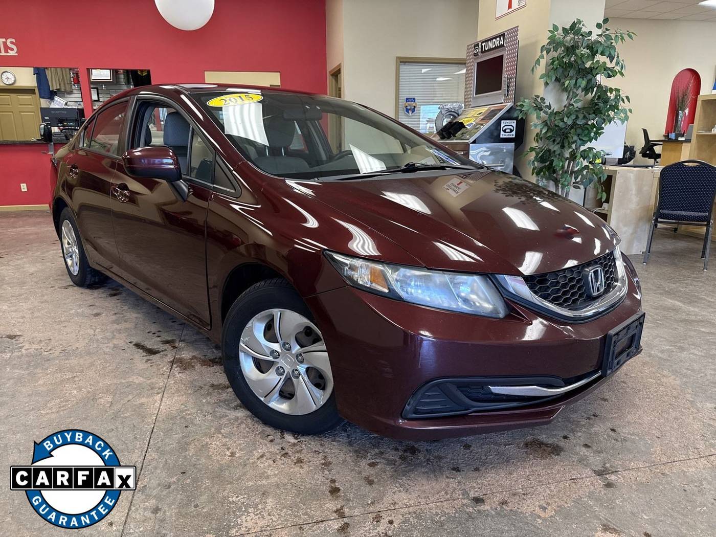 2015 Honda Civic LX — Sedan — 107,553 mi — Batavia, NY