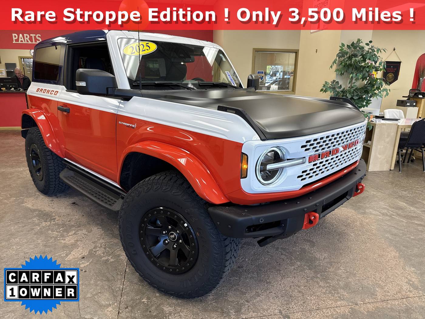 2025 Ford Bronco Stroppe Edition — SUV — 3,534 mi — Batavia, NY