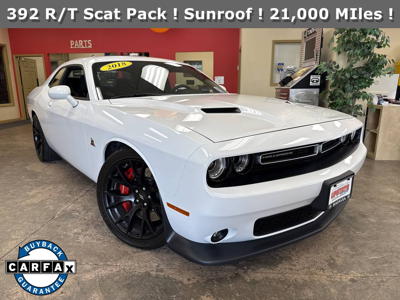 2018 Dodge Challenger R/T Scat Pack — Coupe — 21,678 mi — Batavia, NY