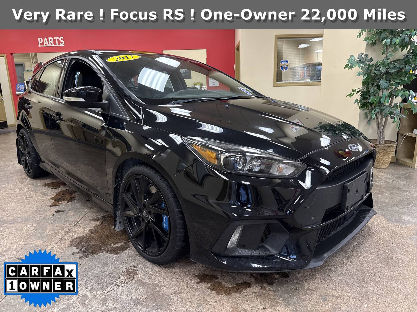 2017 Ford Focus RS — Hatchback — 22,536 mi — Batavia, NY