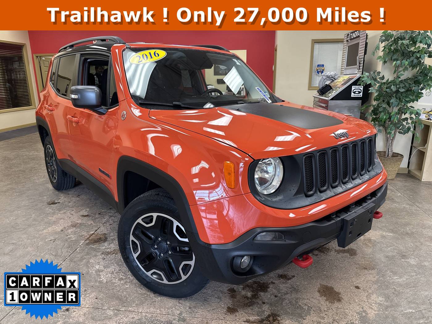 2016 Jeep Renegade Trailhawk — SUV — 27,234 mi — Batavia, NY