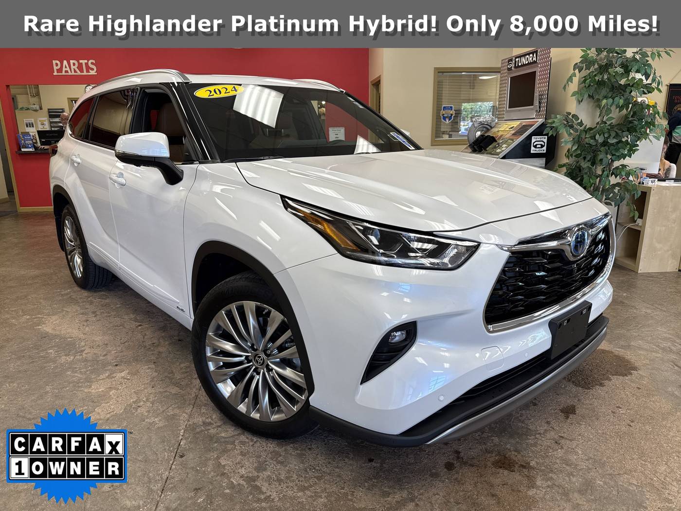 2024 Toyota Highlander Hybrid Platinum — SUV — 8,032 mi — Batavia, NY