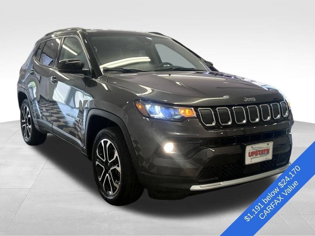 2022 Jeep Compass Limited — SUV — 22,695 mi — Attica, NY