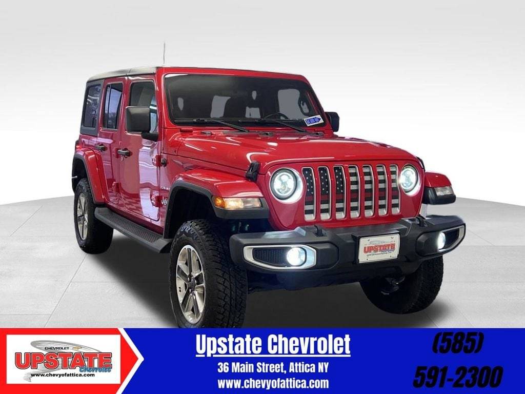 2021 Jeep Wrangler Sahara — SUV — 49,760 mi — Attica, NY