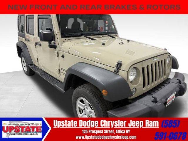 2018 Jeep Wrangler Sport — SUV — 65,727 mi — Attica, NY