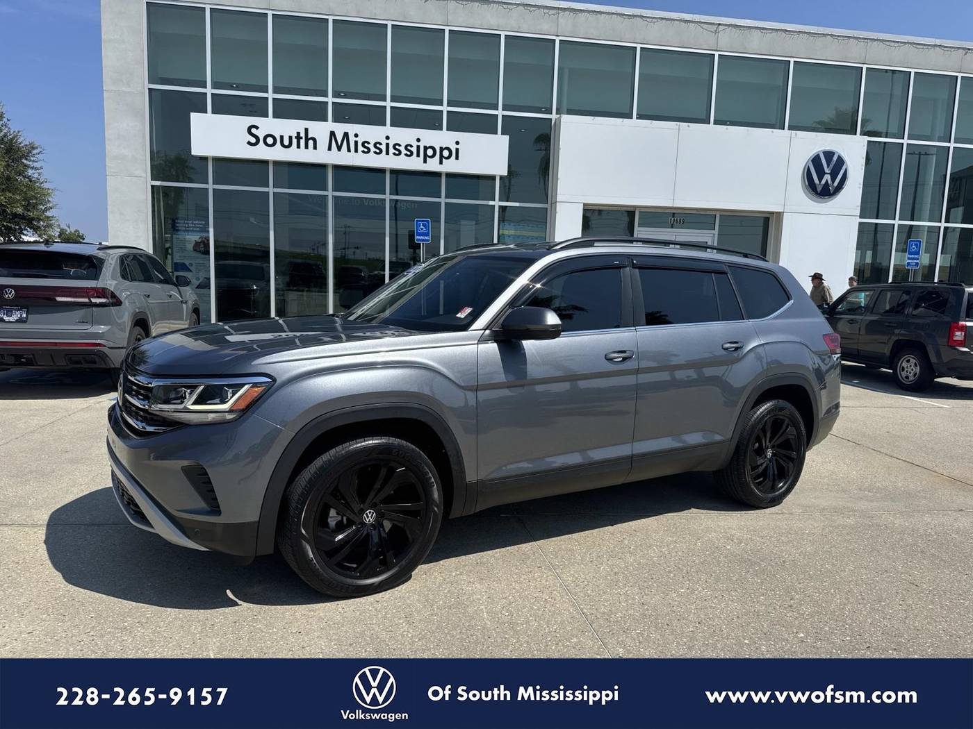 2022 Volkswagen Atlas SE with Technology — SUV — 34,746 mi — D'Iberville, MS
