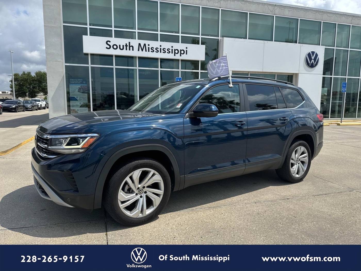 2021 Volkswagen Atlas SE with Technology — SUV — 39,077 mi — D'Iberville, MS