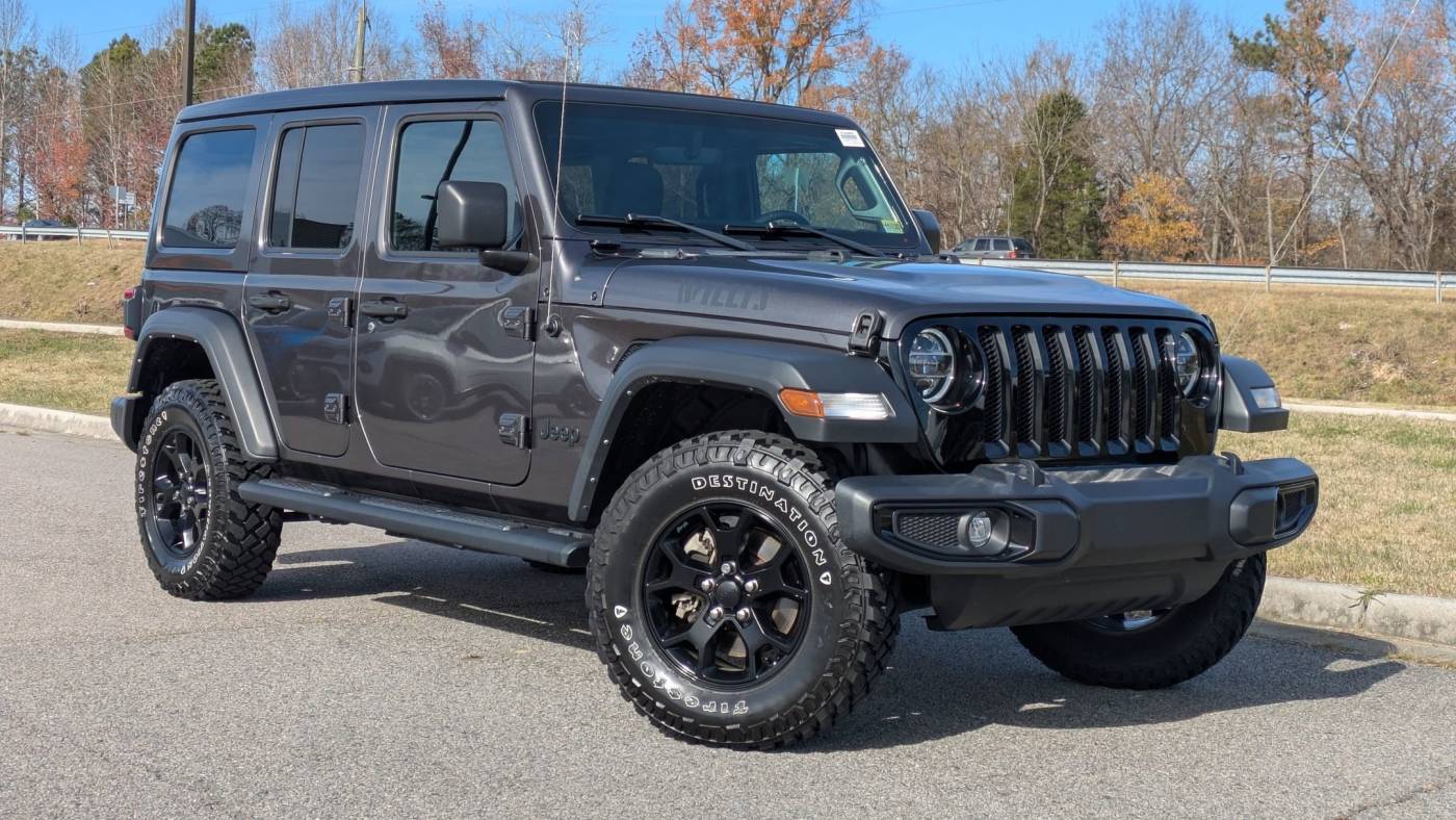 2021 Jeep Wrangler Willys — SUV — 27,625 mi — Prince George, VA