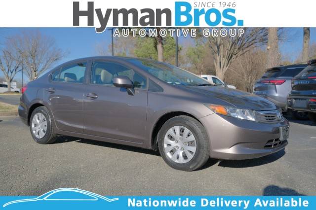 2012 Honda Civic LX — Sedan — 89,945 mi — Midlothian, VA
