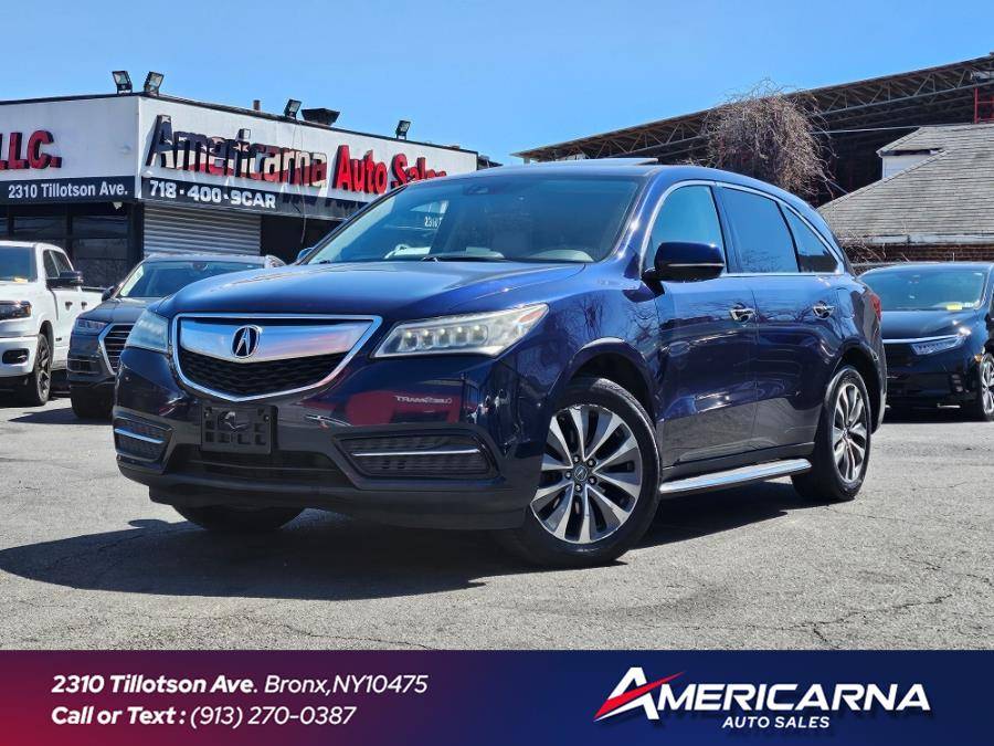 2016 Acura MDX Technology Package with AcuraWatch Plus — SUV — 89,338 mi — Bronx, NY