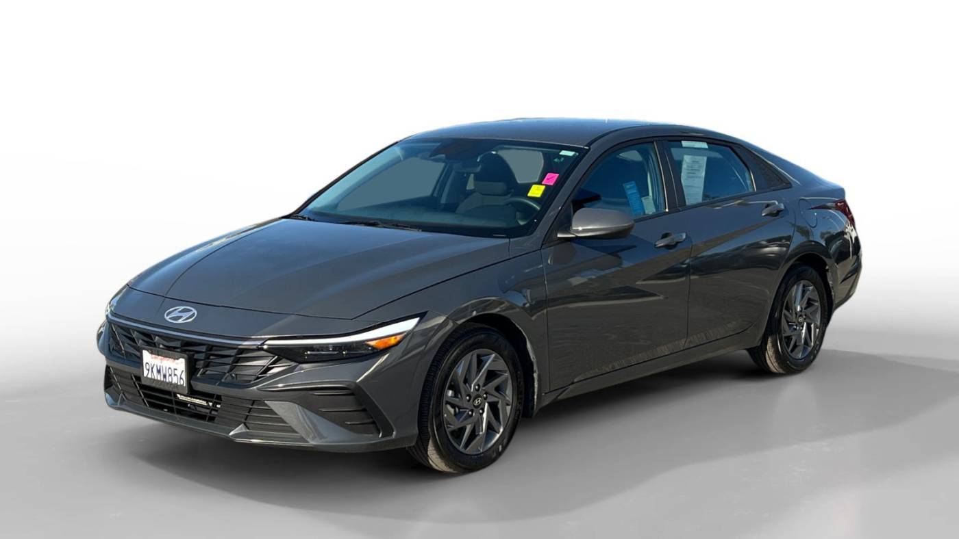 2024 Hyundai Elantra Hybrid Blue — Sedan — 10,763 mi — Santa Clara, CA