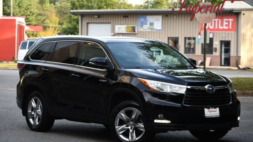 2015 Toyota Highlander Hybrid Limited Platinum — SUV — 95,880 mi — Manassas, VA