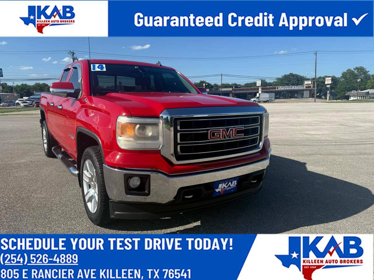 2014 GMC Sierra 1500 SLE — Pickup Truck — 123,098 mi — Killeen, TX